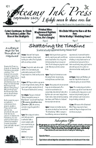 Steamy Ink September 1601