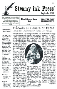 Steamy Ink September 1602