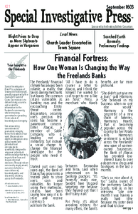 Special Investigative PressSeptember 1603